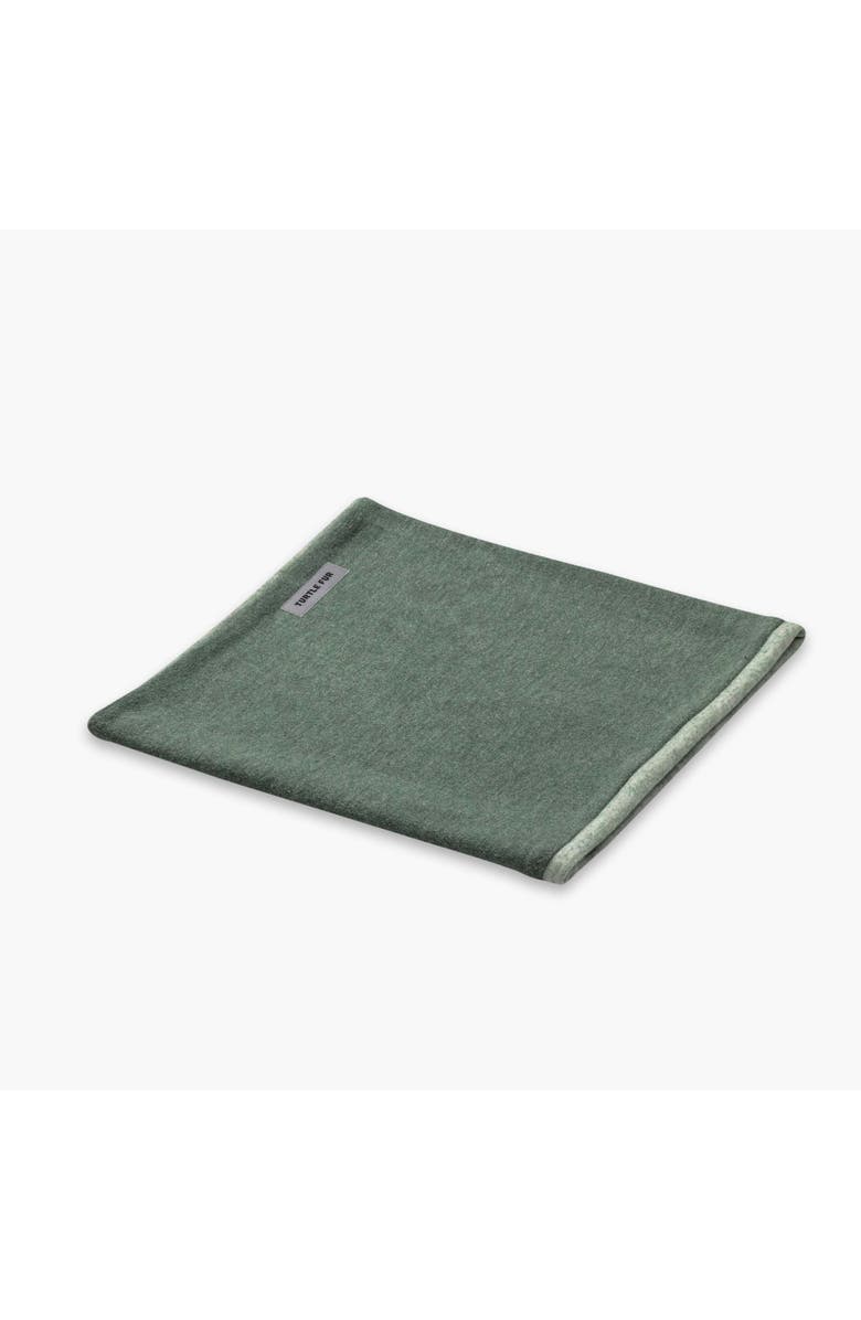 Turtle Fur Luxe Double-Layer Neck Warmer, Alternate, color, Sage