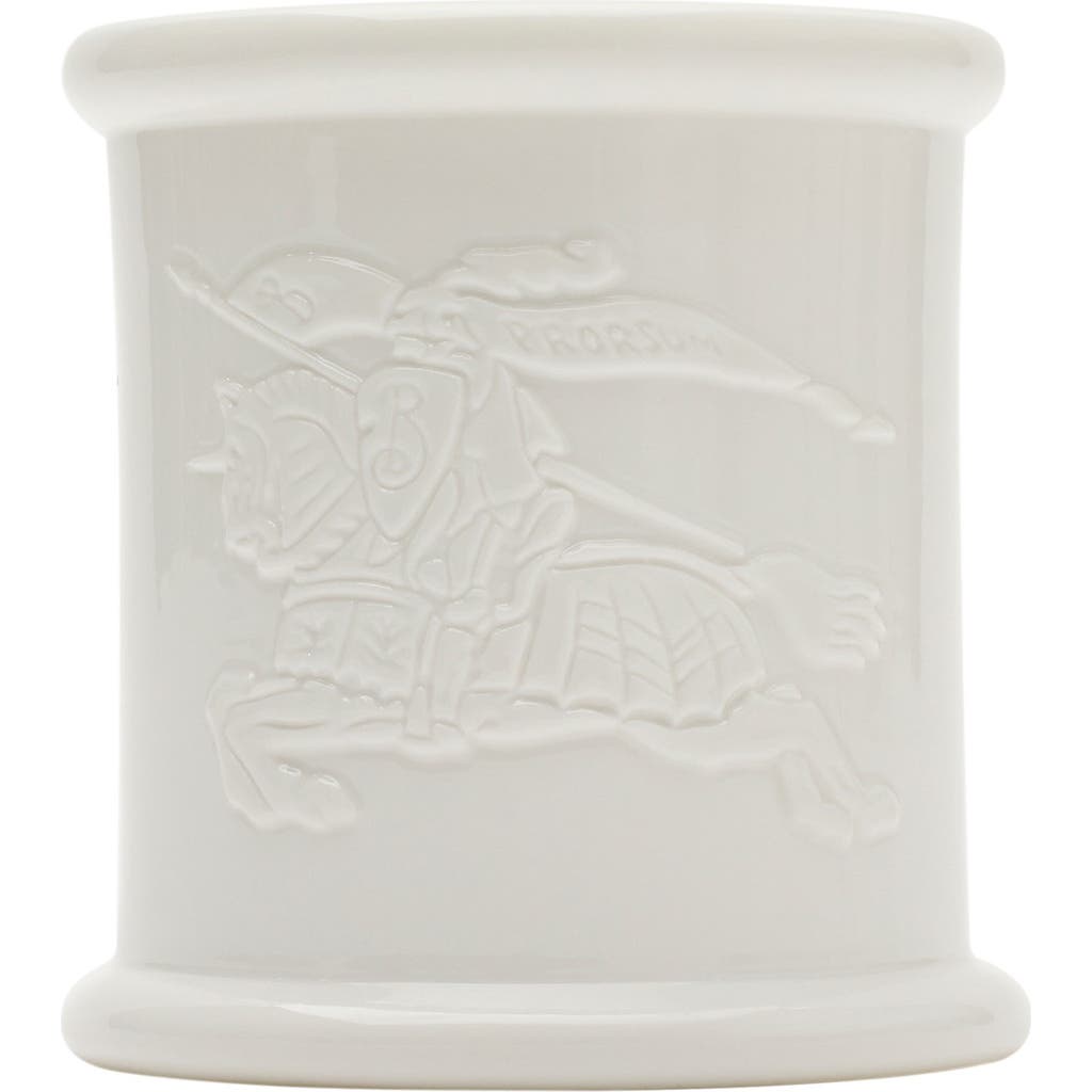 Burberry Rose And Violet Blossom Small Candle In White