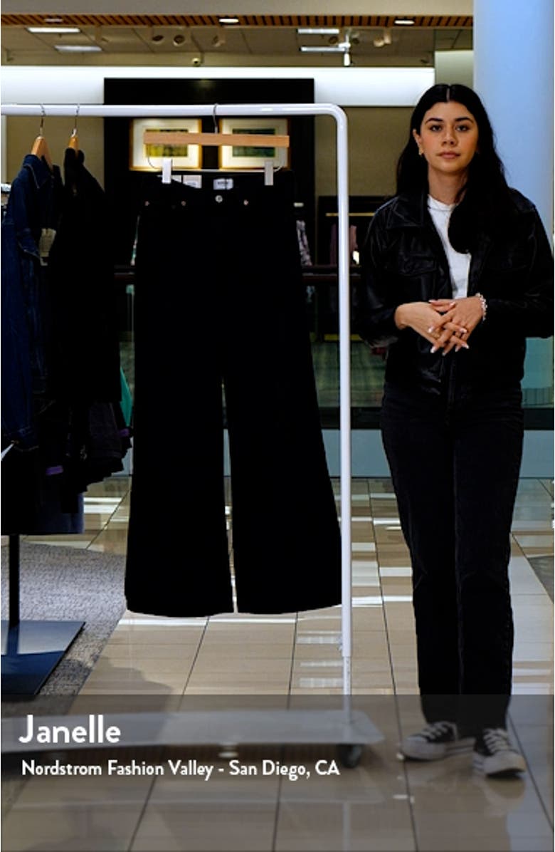 Clara High Waist Wide Leg Jeans, sales video thumbnail