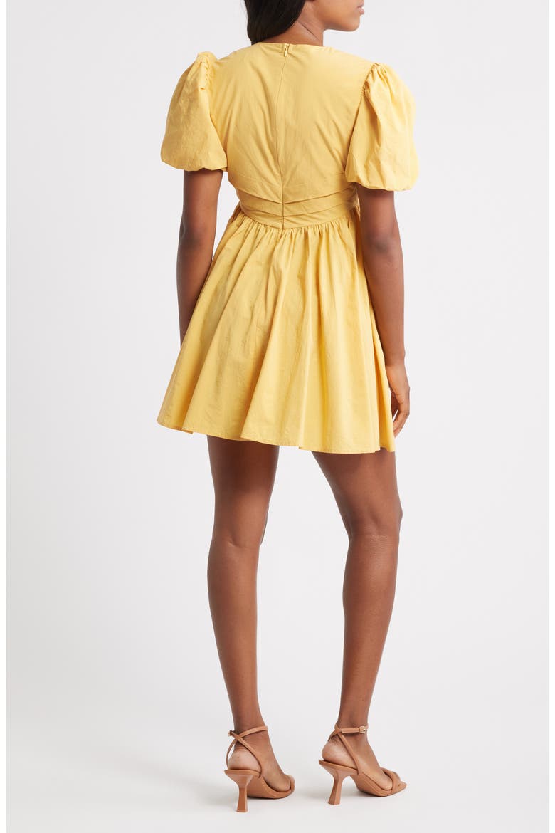 Serenade Minidress, Alternate, color, YELLOW
