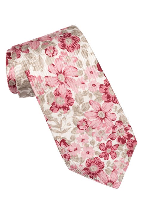Altamura - Extra Long Printed Silk Tie for Men