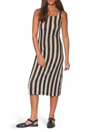 Walter Baker Cassy Openwork Cotton Body-Con Dress