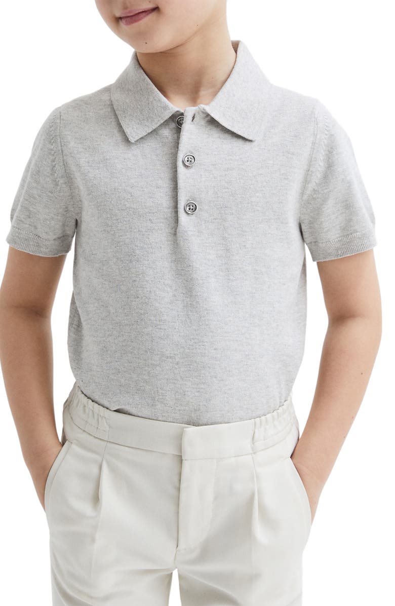Reiss Kids' Wilton Jr. Polo, Alternate, color,