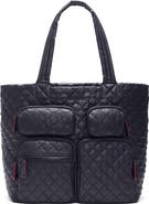 MZ Wallace Large Metro Quilted Nylon Tote