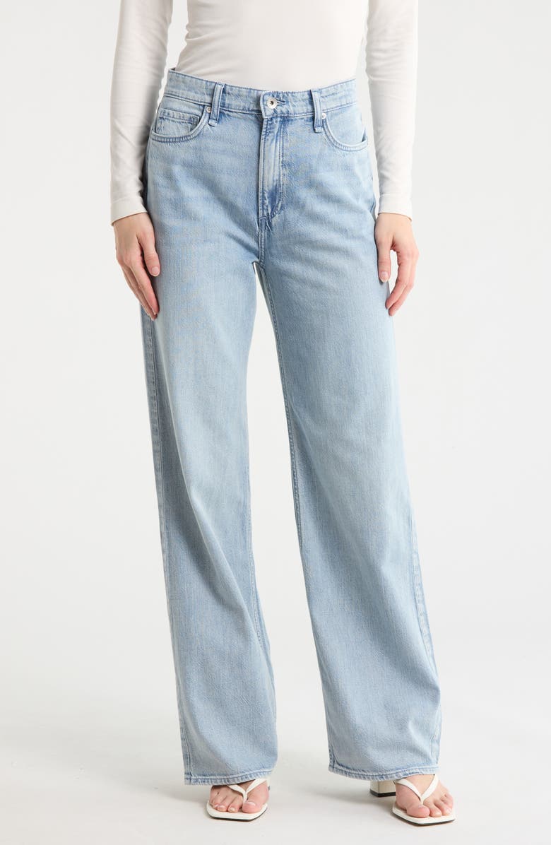 rag & bone/JEAN Lori High Waist Wide Leg Jeans, Main, color, Whitman
