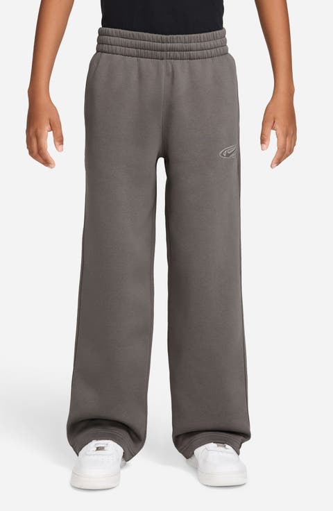 Kids' Club Fleece Wide Leg Pants