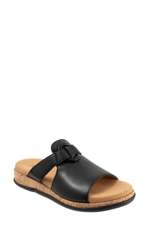 Ginnie Platform Wedge Slide Sandal
