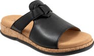 Trotters Ginnie Platform Wedge Slide Sandal