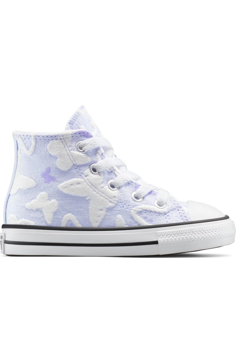 Converse Kids' Chuck Taylor<sup>®</sup> All Star<sup>®</sup> High Top Sneaker, Alternate, color, Blueberry Ice/ Violet Heat