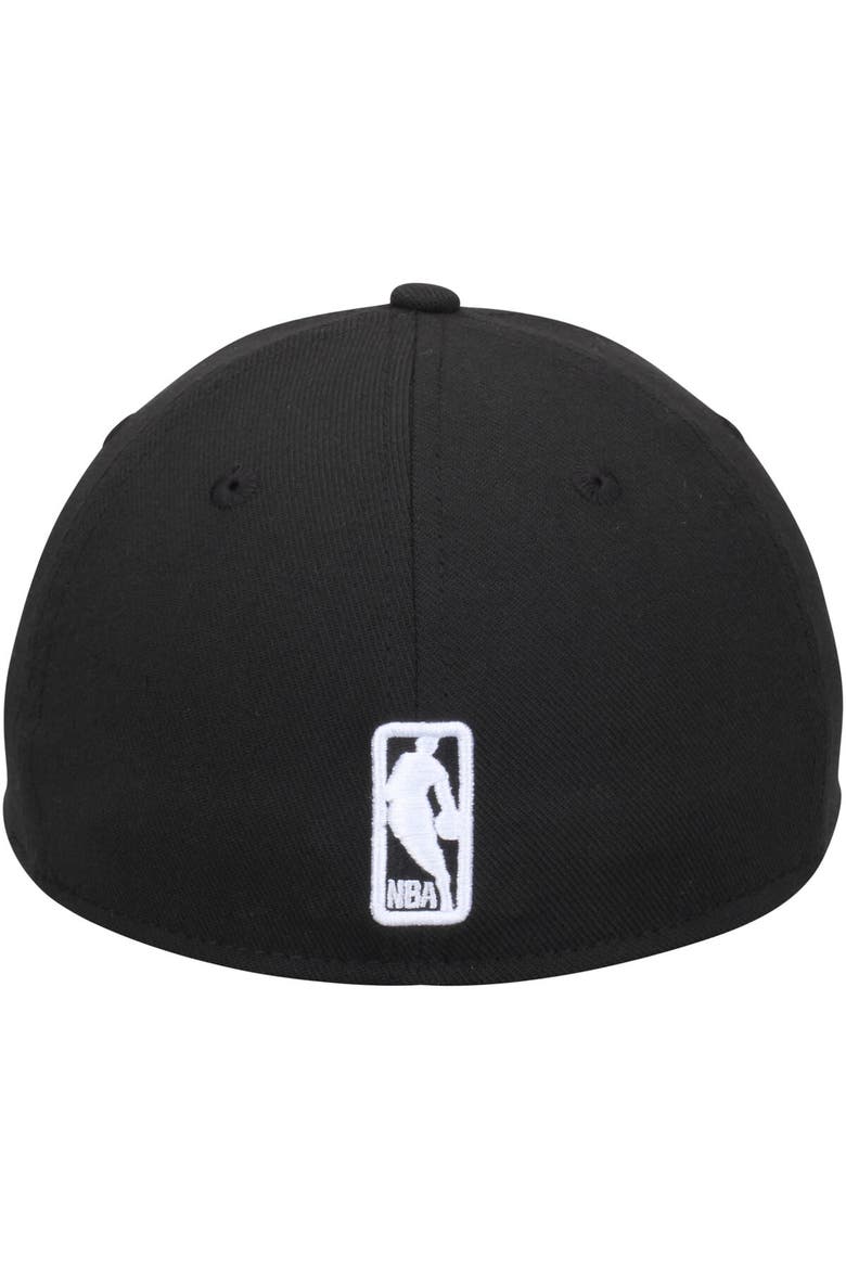 Men's New Era Black Brooklyn Nets Team Classic 39THIRTY Flex Hat, Alternate, color, Black