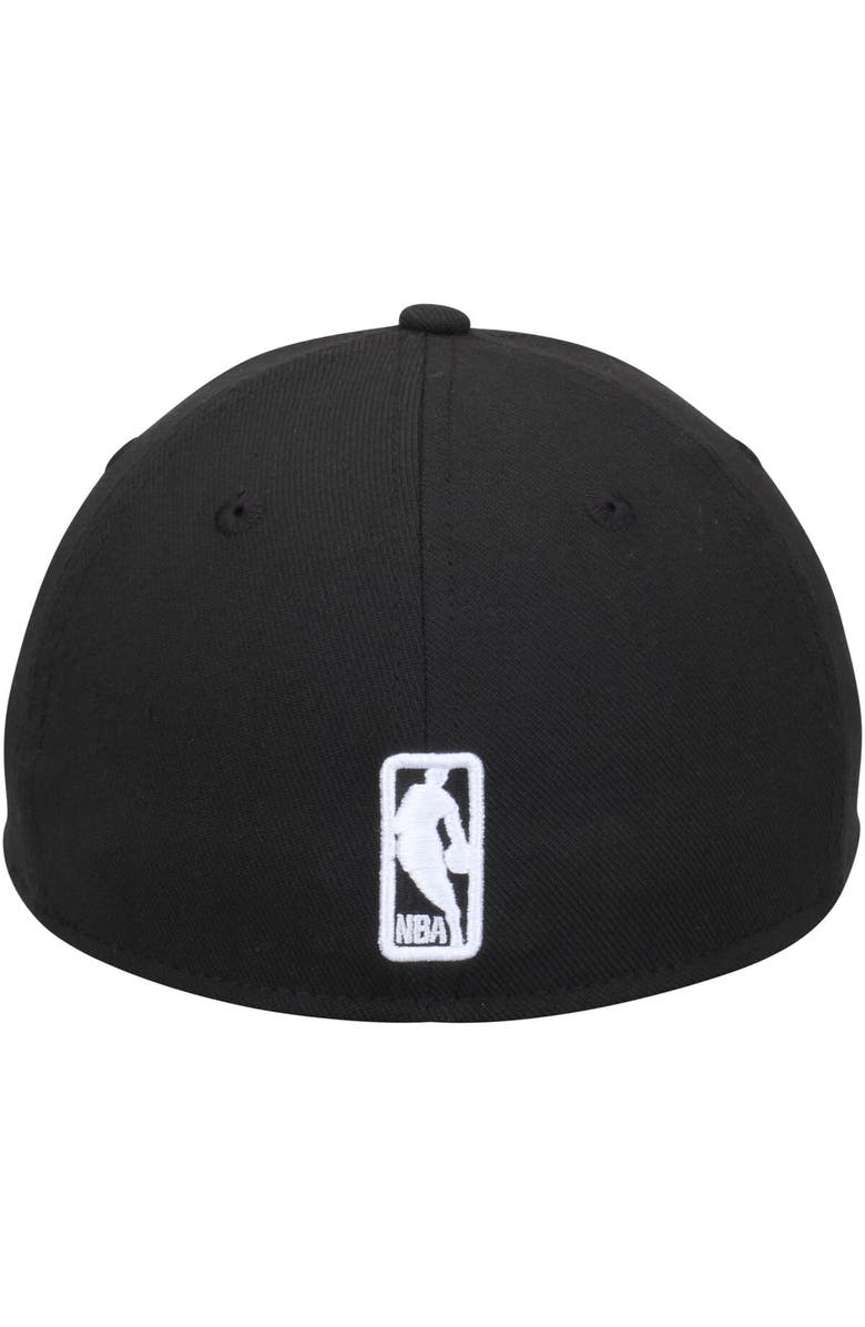 New Era Men's New Era Black Brooklyn Nets Team Classic 39THIRTY Flex Hat, Alternate, color, Black