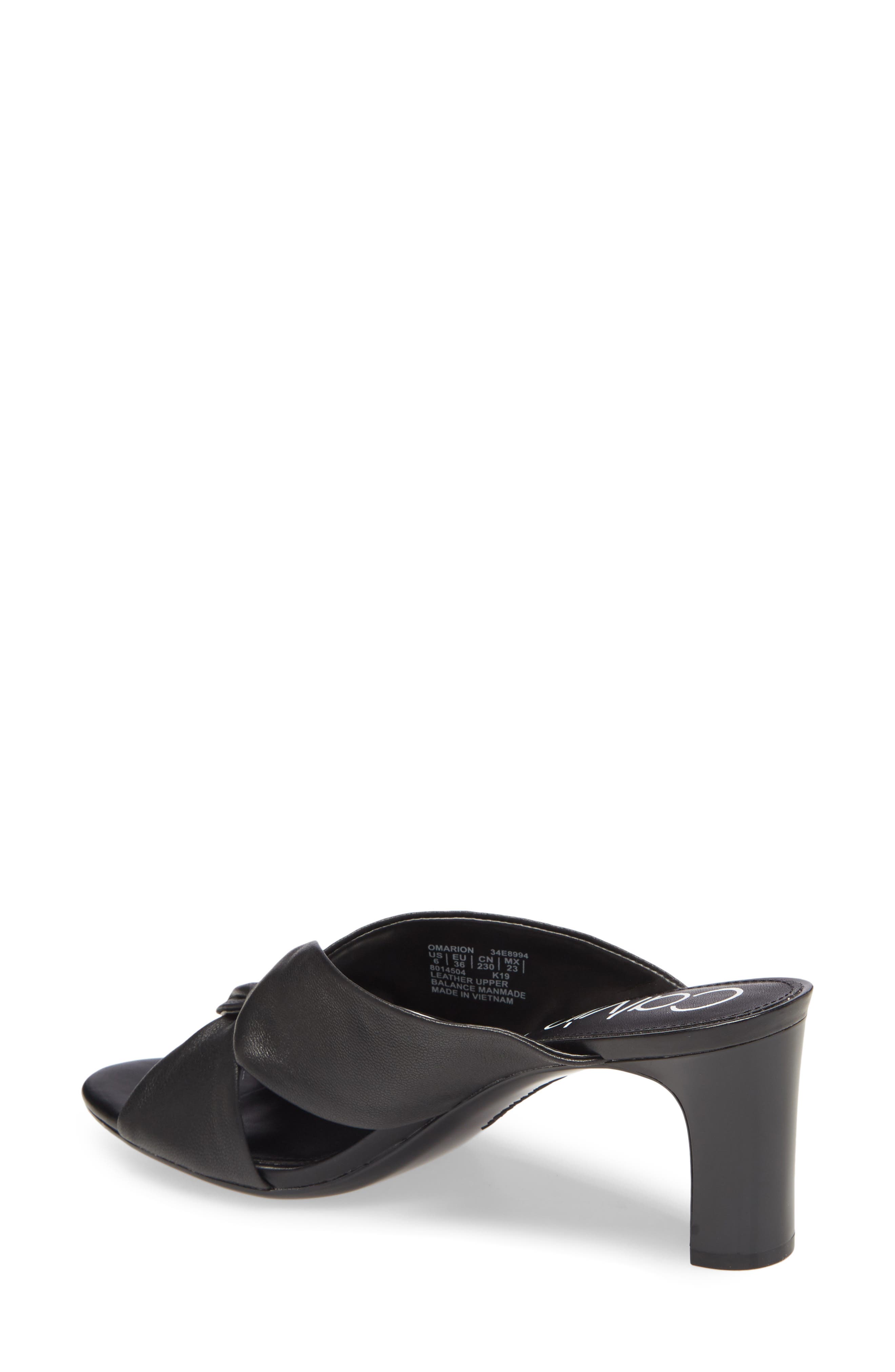 Calvin Klein Omarion Sandal, Alternate, color, 