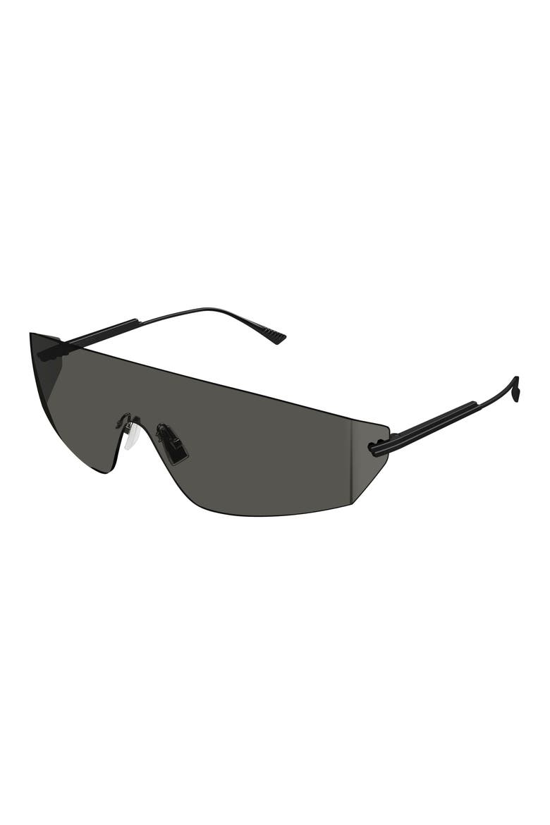 99mm Mask Sunglasses, Alternate, color, BLACK