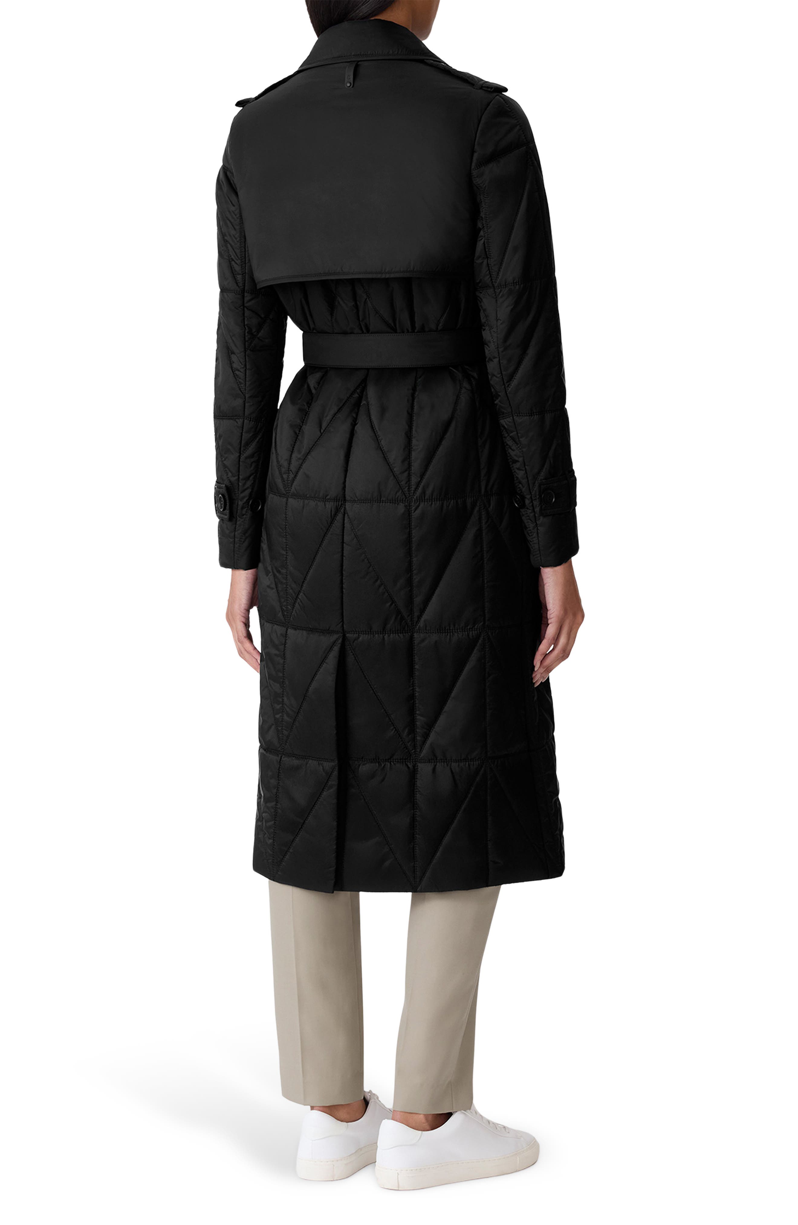 Mavis Quilted Trench Coat - image 2