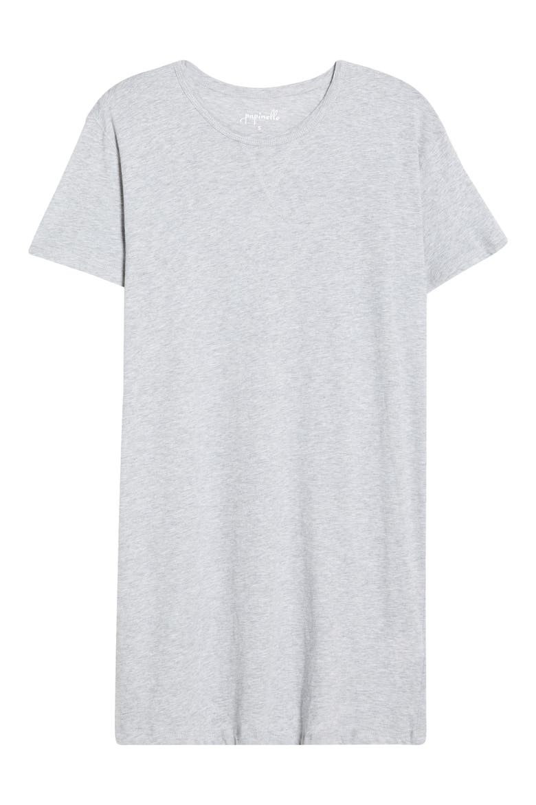 Ada Knit Mini Nightie, Alternate, color, GREY