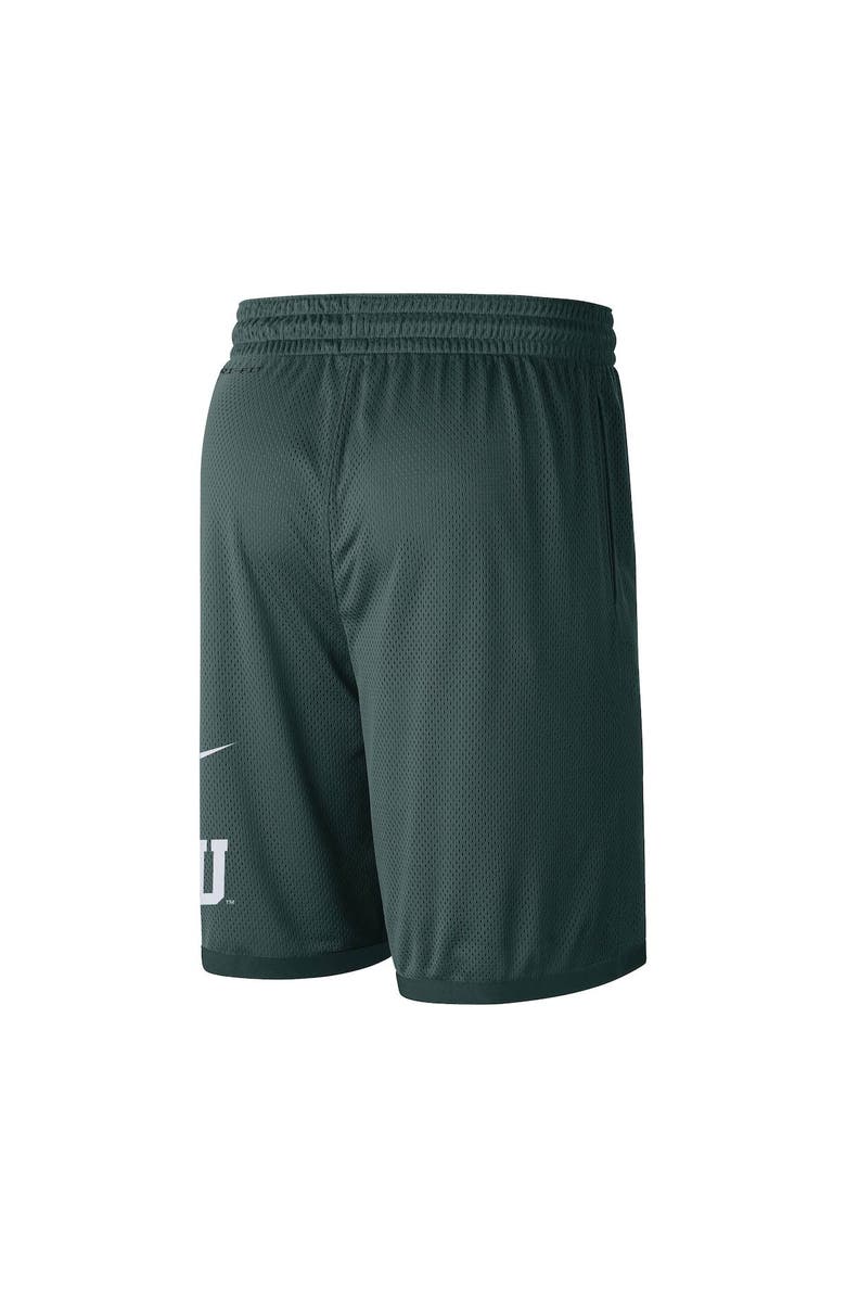 Nike Men's Nike Green Michigan State Spartans Wordmark Performance Shorts, Alternate, color, Green