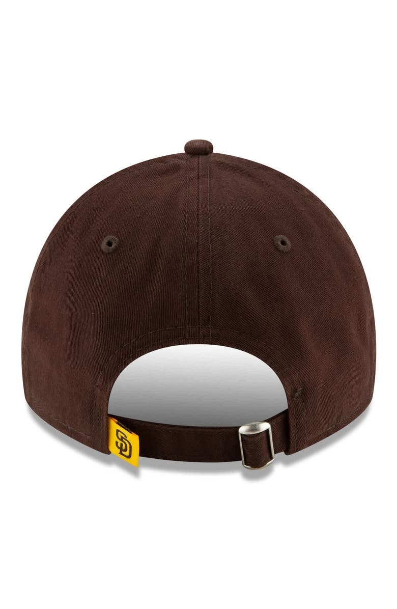 New Era Men's New Era Brown San Diego Padres 2025 MLB Postseason Side Patch 9TWENTY Adjustable Hat, Alternate, color, Brown