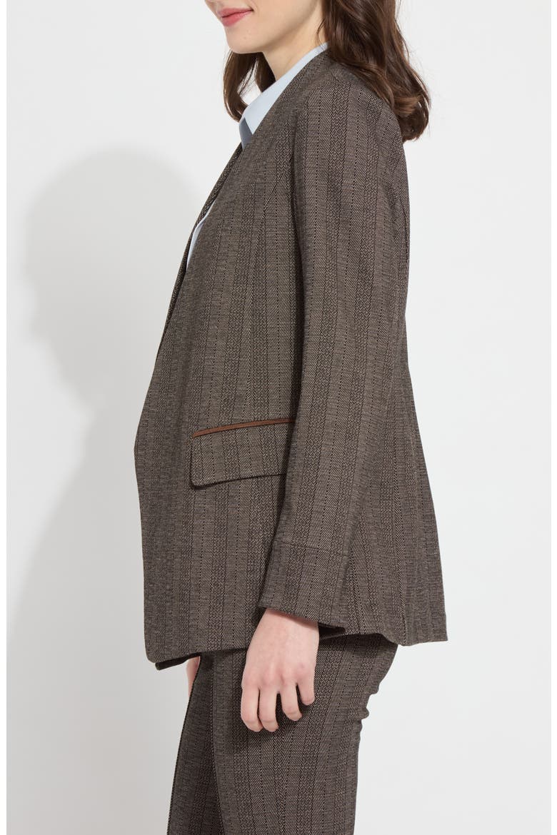 Robin Ponte Jacquard Blazer, Alternate, color, CAMBRIDGE CHEVRON