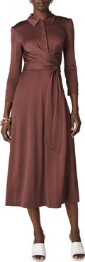Diane von Furstenberg Sana Wrap Shirtdress