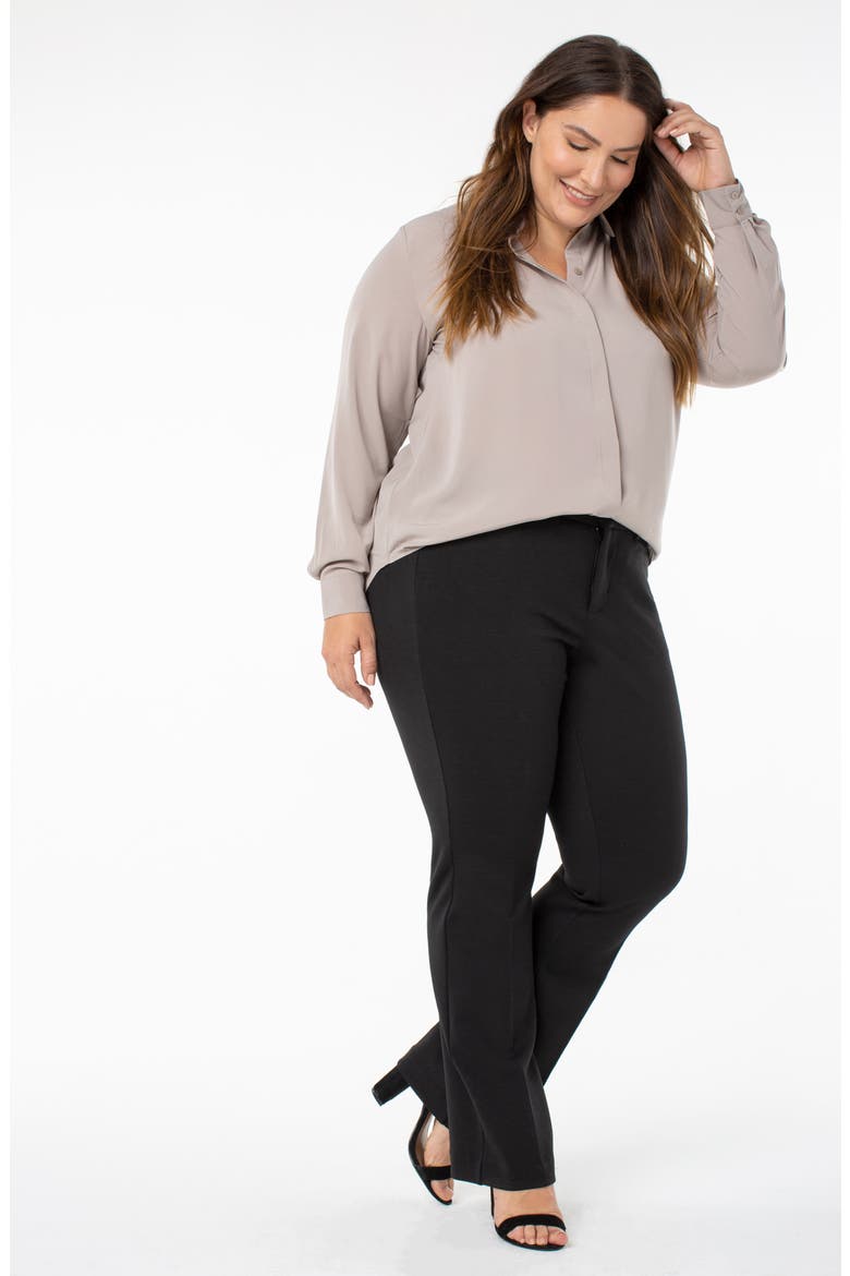 Bootcut Trousers, Alternate, color, BLACK