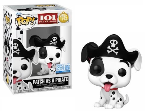 Patch w/Pirate Costume (101 Dalmatians) Disney Funko Pop! Specialty