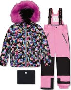 Deux par Deux Play Heart Jacket & Reinforced Pants Two Piece Snowsuit