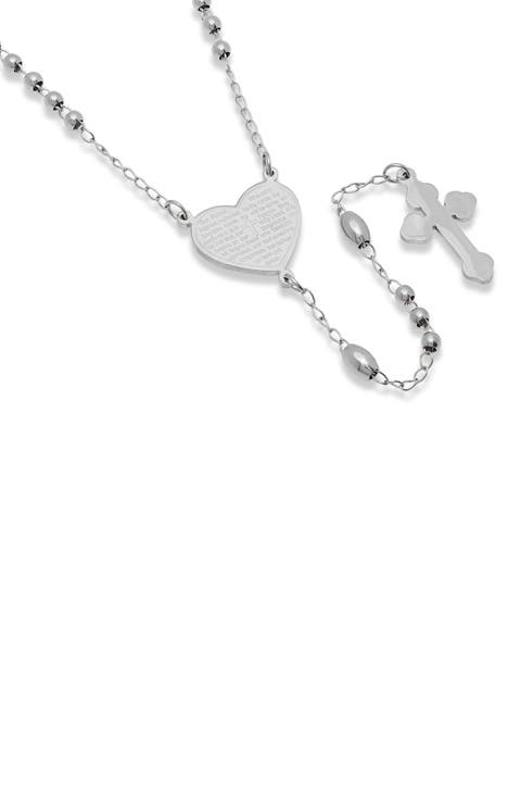 The Lords Prayer Rosary Necklace