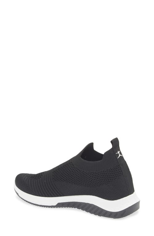 Danskin Flex Knit Sneaker In Black