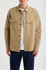 PS Paul Smith Cotton & Linen Button Up Shirt