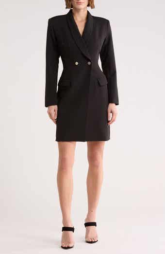 AREA STARS Evangelista Long Sleeve Blazer Dress