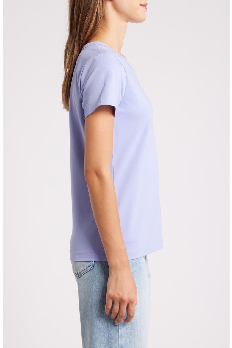 Perfect Crewneck T-Shirt, Alternate, color, HYACINTH