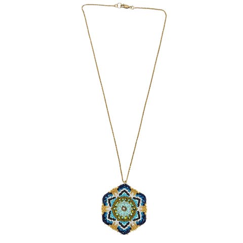 Mandala Small Dreamer Pendant Necklace