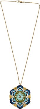 MADISON BEVERLY HILLS Mandala Small Dreamer Pendant Necklace