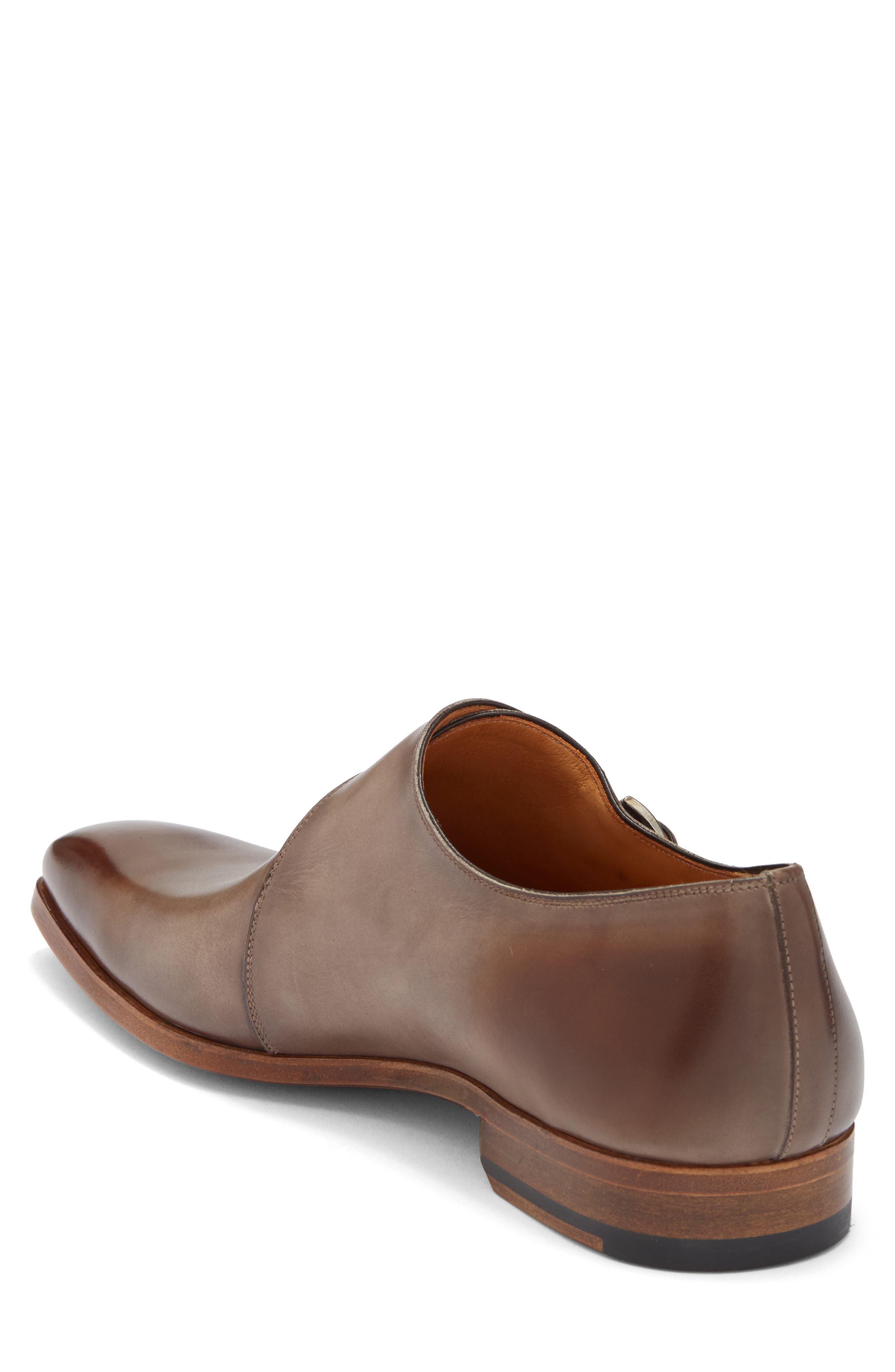 Monk Strap Shoe, Alternate, color, BONE