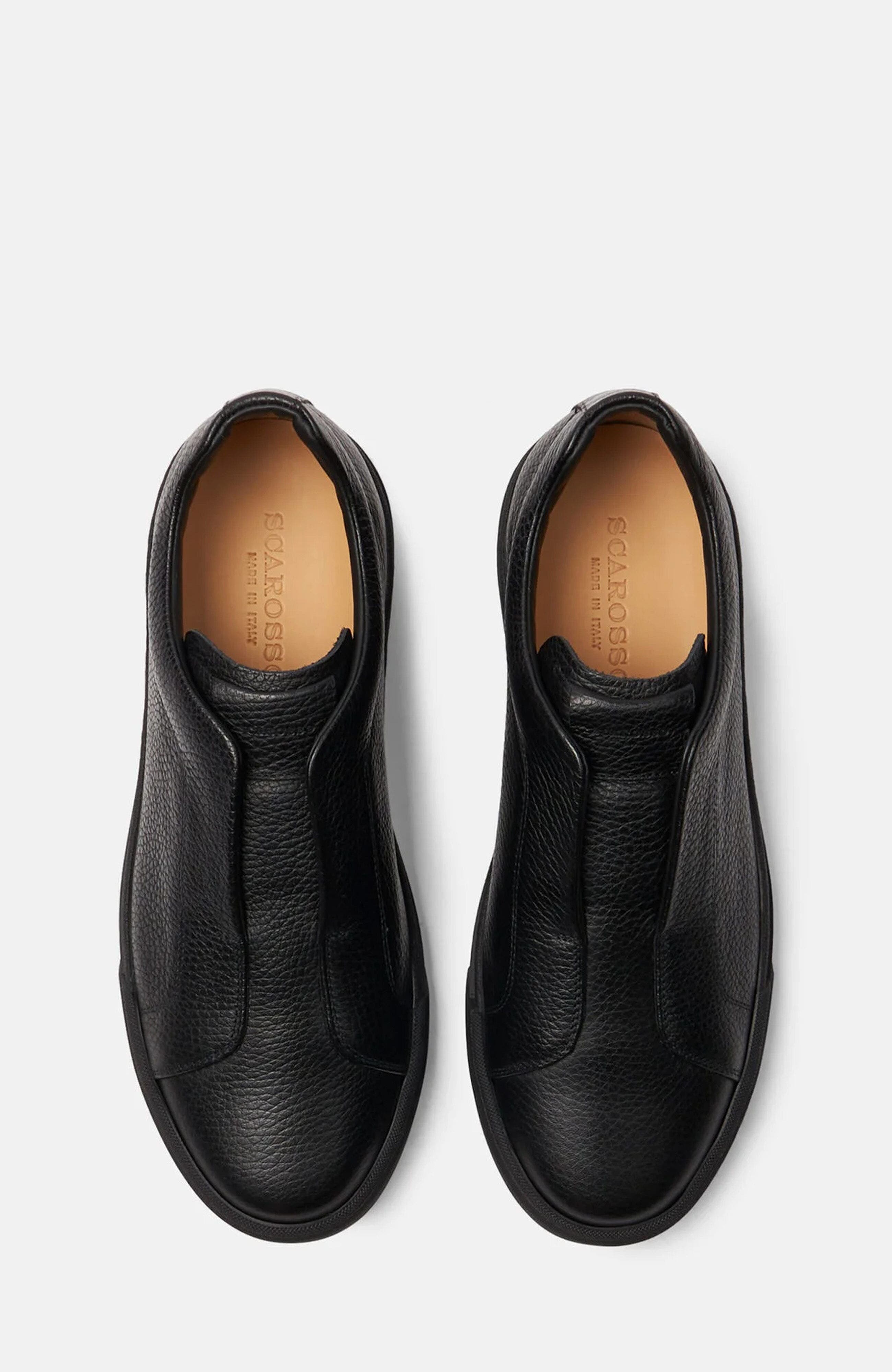 Luca Sneakers, Alternate, color, Black - Calf