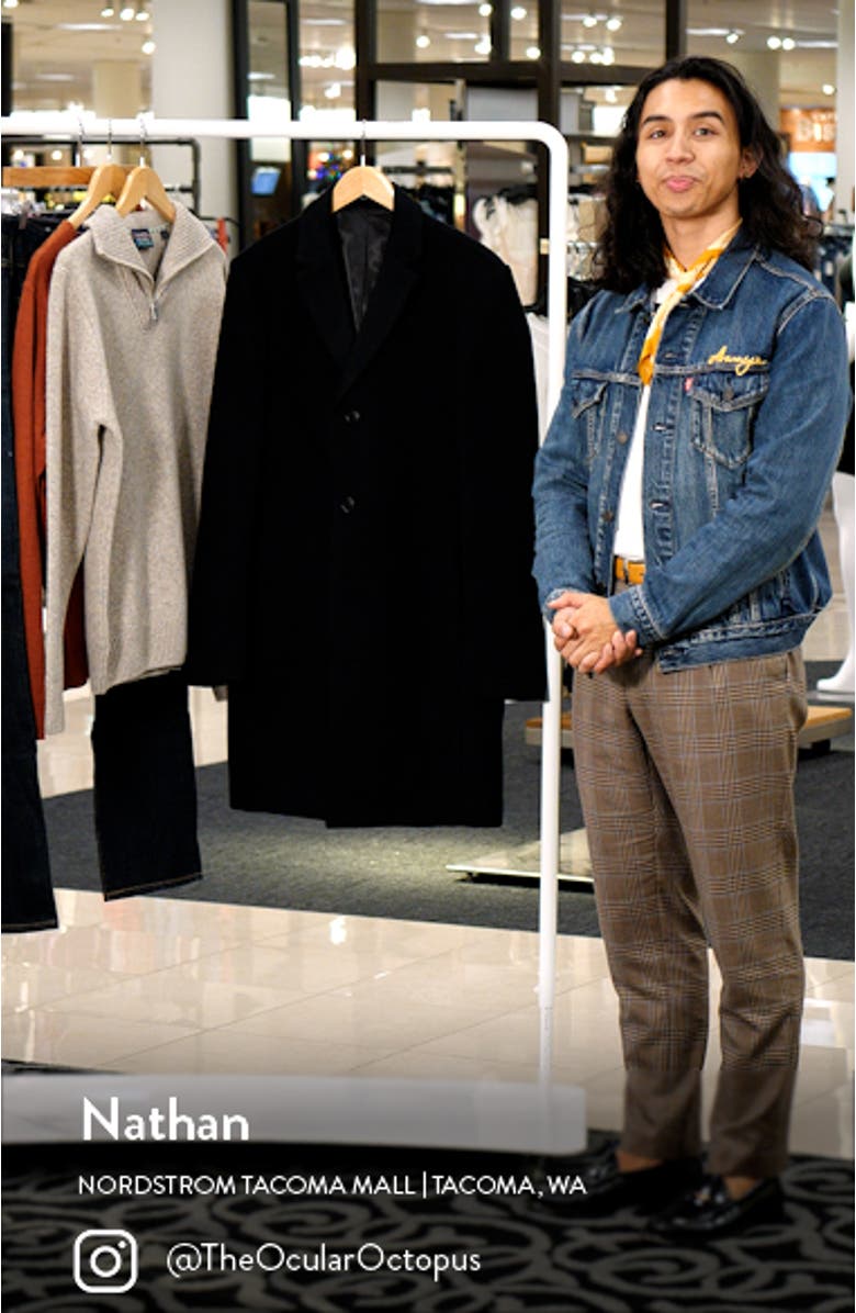 Gable Wool Blend Overcoat, sales video thumbnail