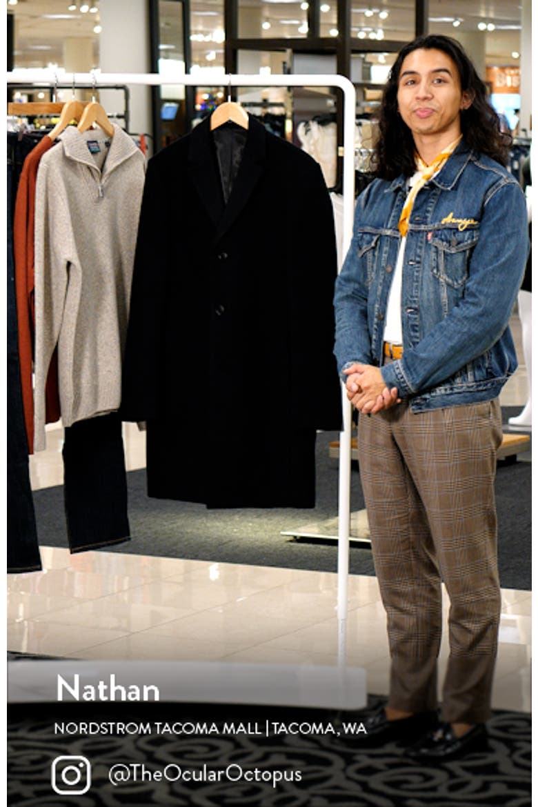 Gable Wool Blend Overcoat video