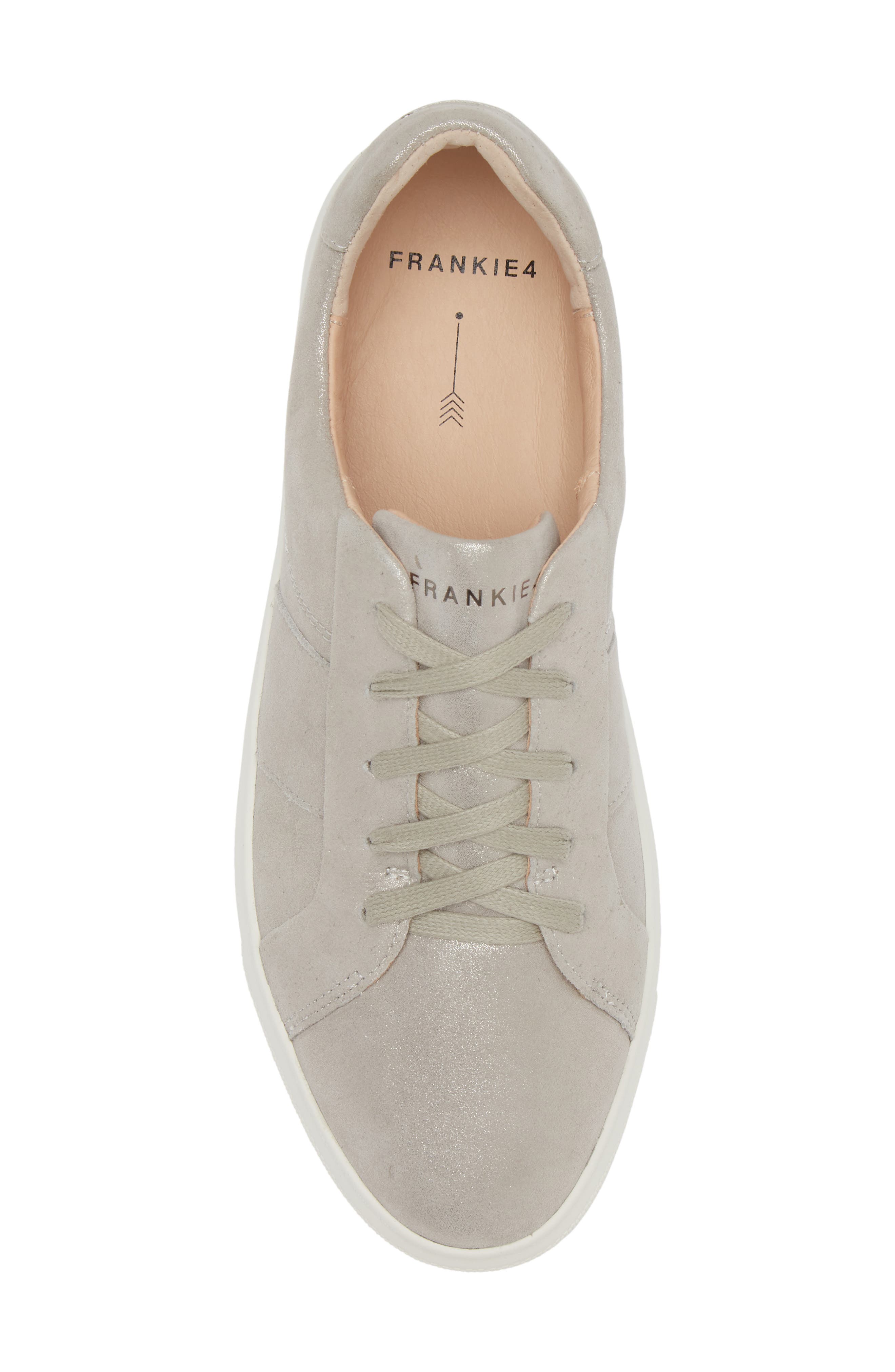 FRANKIE4 Riley Platform Sneaker, Alternate, color, Silver