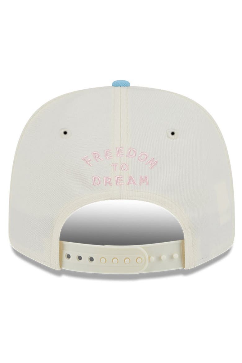 Men's New Era  Light Blue/White Inter Miami CF 2025 Third 9SEVENTY Stretch-Snap Hat, Alternate, color, Light Blue