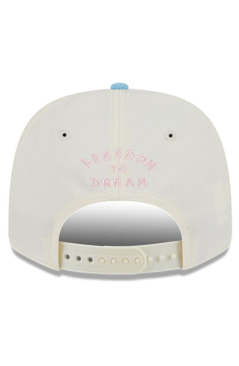 New Era Men's New Era Light Blue/White Inter Miami CF 2025 Third 9SEVENTY Stretch-Snap Hat, Alternate, color, Light Blue