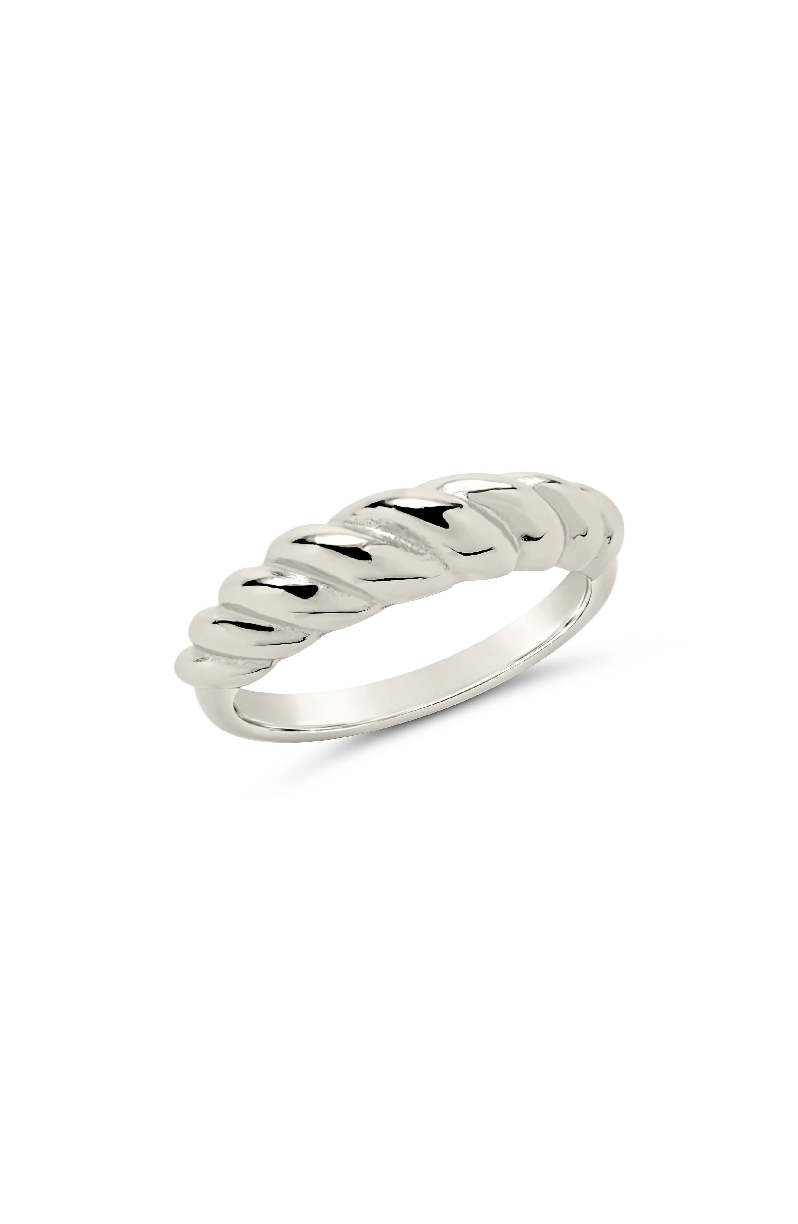 Sterling Forever Graham Band Ring