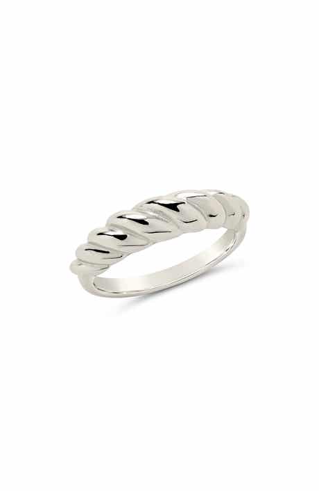 Sterling Forever Graham Band Ring