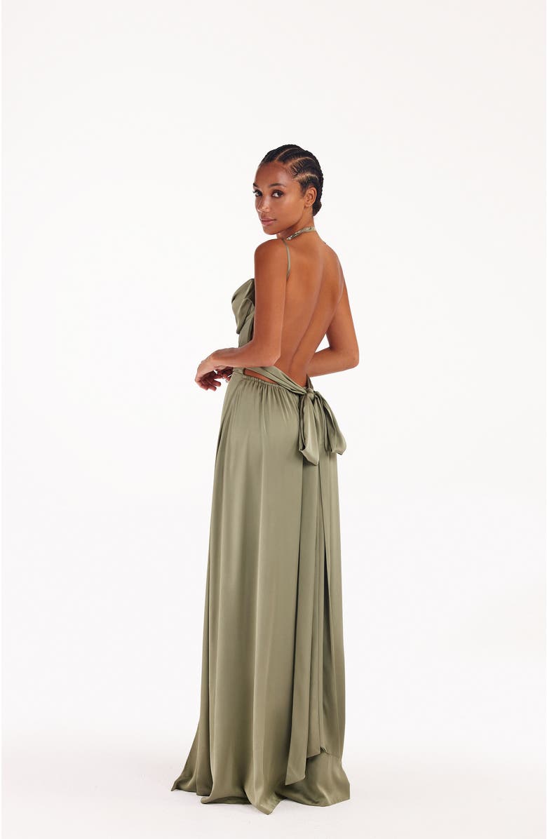 Milla Boudoir Silk Slip Dress, Alternate, color,