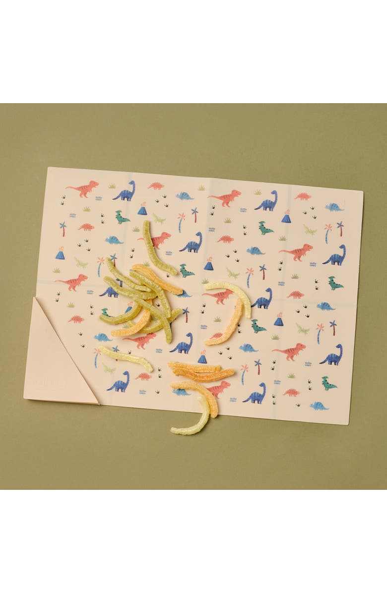 Austin Baby Co Silicone Foldable Placemat, Alternate, color, Safari Warm Cream