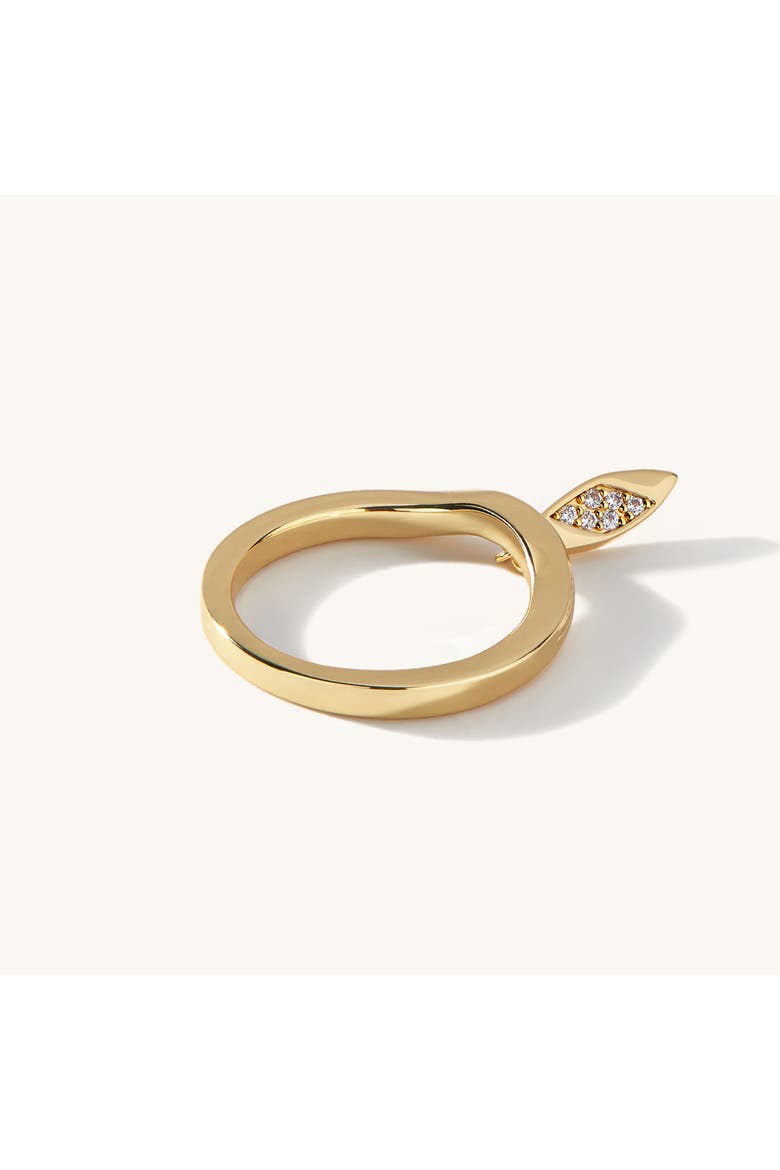 The Haleiwa Dangle Ring, Alternate, color, Gold