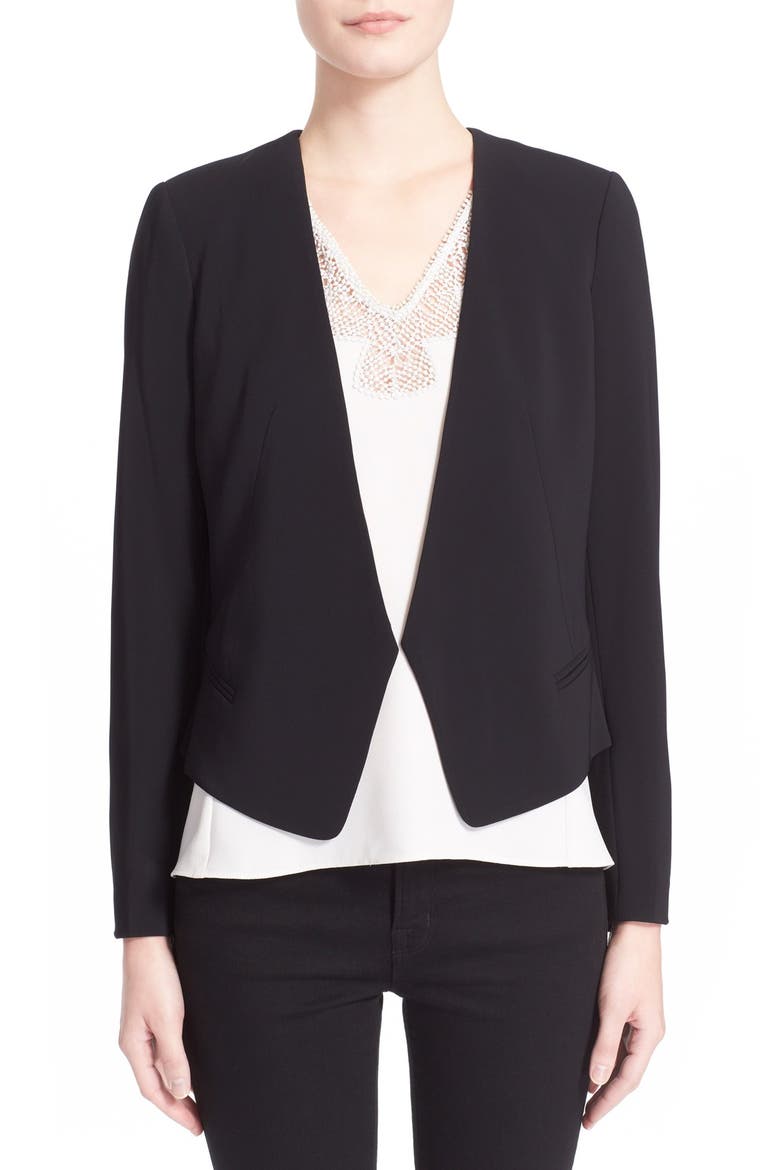 'Devon' Jacket, Main, color, BLACK