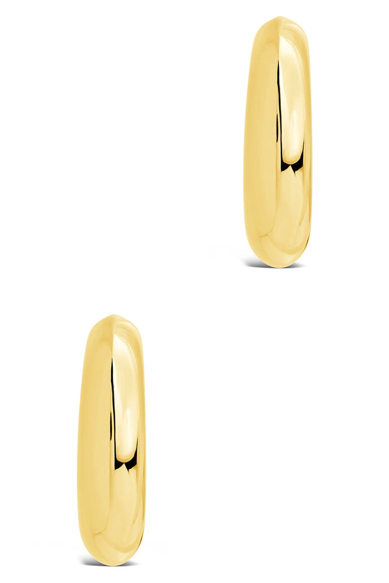 Avril Hoop Earrings, Alternate, color, GOLD