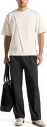 Manière De Voir Hugo Relaxed Fit Cotton T-Shirt With Pleat