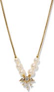 Nadri Undersea Imitation Pearl Frontal Necklace