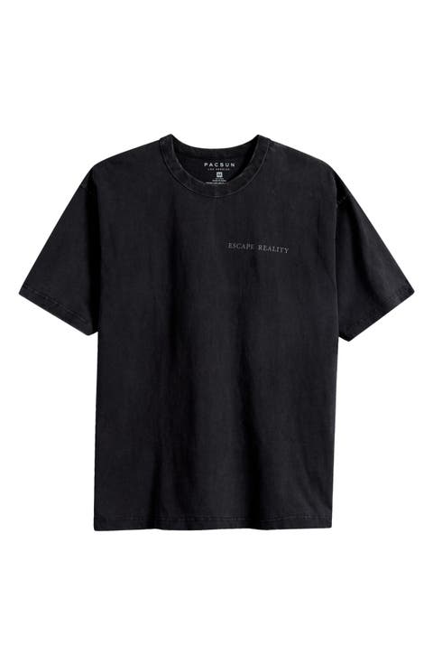 Escape Reality Cotton Graphic T-Shirt